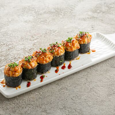 Ролл запеченный с угрем в Welcome по цене 700 ₽