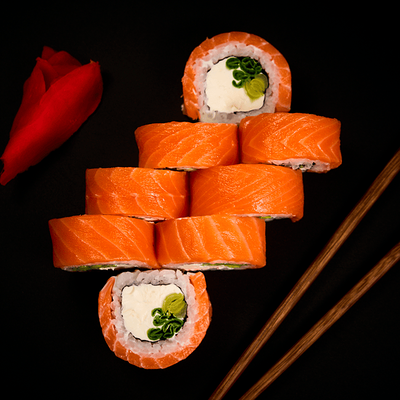 Филадельфия с луком в Кручу-Верчу! по цене 988 ₽