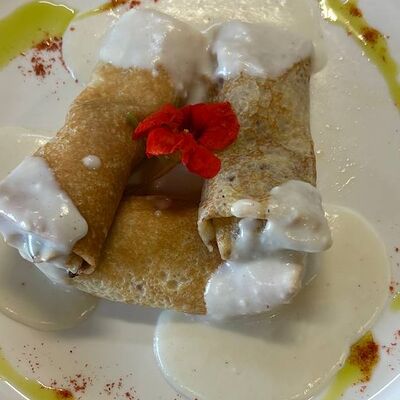 Блины с курицейв Мятный Трюфель по цене 420 ₽