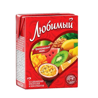 Сок Любимый Тропический микс в НАША РАША по цене 80 ₽