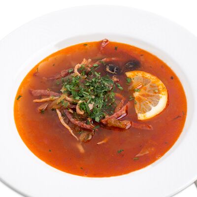 Солянка сборная мясная со сметаной в Бургер Chef по цене 580 ₽