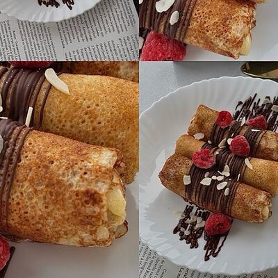 Блин с шоколадом и бананом в Море Барабульки по цене 420 ₽