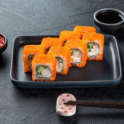 Калифорния с креветкой в SunSushi по цене 436 ₽