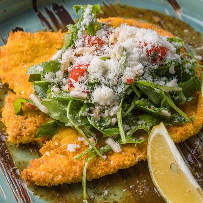 Шницель куриный в Каретный дворик по цене 800 ₽