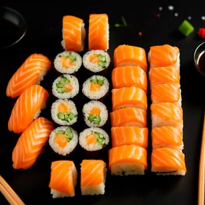 Сет Лосось в АКАРИ SUSHI по цене 4155 ₽