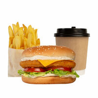 Чикенбургер комбо в Полная дичь