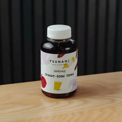 Лимонад Гранат- Бобы тонка доставка в Tsunami по цене 450 ₽
