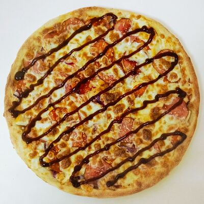 Пицца Барбекюв Шаурму люблю по цене 800 ₽