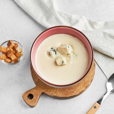 Суп-крем сырный с горгонзолой в Kekou Вкусная еда по цене 420 ₽
