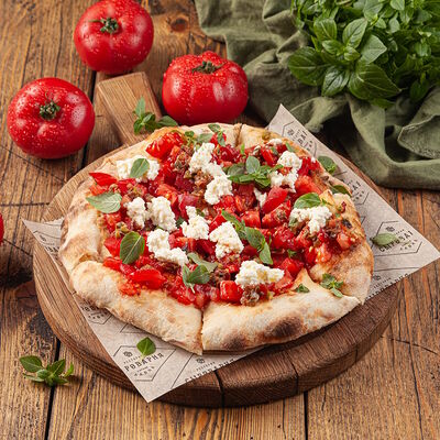 Фокачча с Рикоттой, анчоусами и томатами в Сыроварня по цене 650