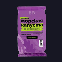 Морская капуста хрустящая со вкусом кимчи в КАРО