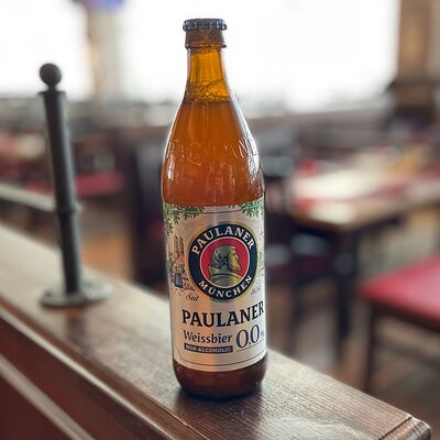 Безалкогольное пиво Paulaner Weissbier 0.0% в Paulaner Bräuhaus по цене 420 ₽