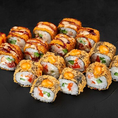 Горячий Хит 16 шт в Суши муши по цене 669 ₽