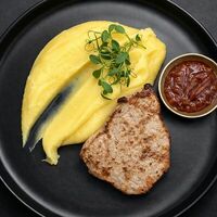 Стейк из свинины в CAFE BAZAR