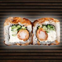 Ролл Big Бонито с креветкой в Большой и маленький ролл