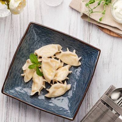 Вареники с творогом в Мука по цене 540 ₽