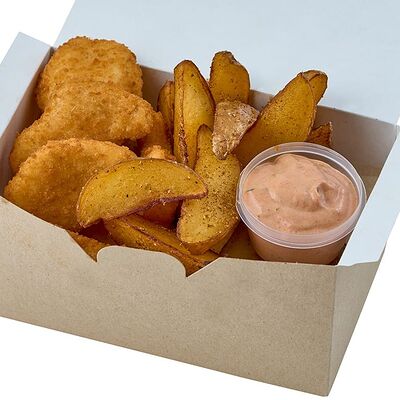 Комбо наггетсы (с картофелем) в Дар пицца по цене 359 ₽