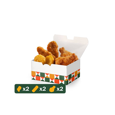 Средний Бокс в Вкусно – и точка по цене 245 ₽