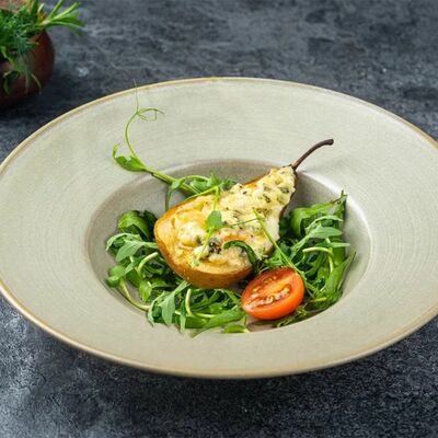 Запеченная груша с креветками в Щепка по цене 690