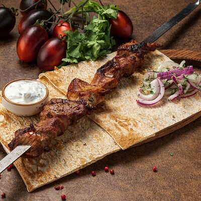 Шашлык из свинины в Оджахури по цене 900 ₽