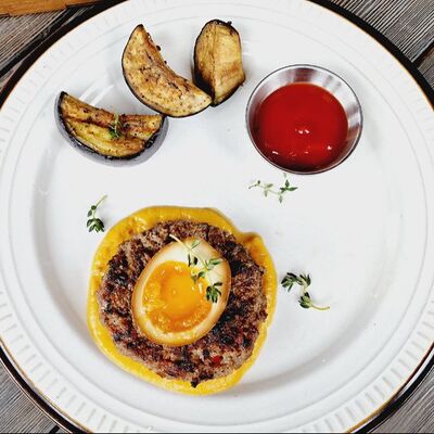 Бифштекс по-восточному в Пельмэн по цене 510 ₽