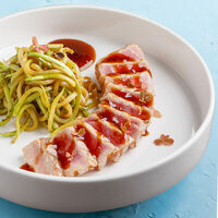 Тальята из тунца с цукини в Терраса