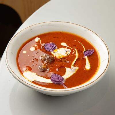 Томатный суп с фрикадельками в Forest по цене 640 ₽