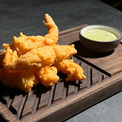 Креветки темпура в Мишка Бар по цене 920 ₽