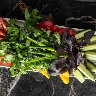 Букет из свежих овощей и зелени в Sesilia по цене 1150