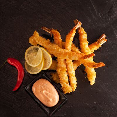 Креветки темпура в Уми Суши по цене 590 ₽