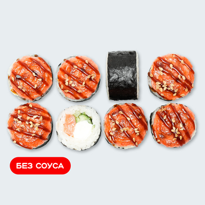 Запеченный Дабл Хит в Суши Сет по цене 679 ₽