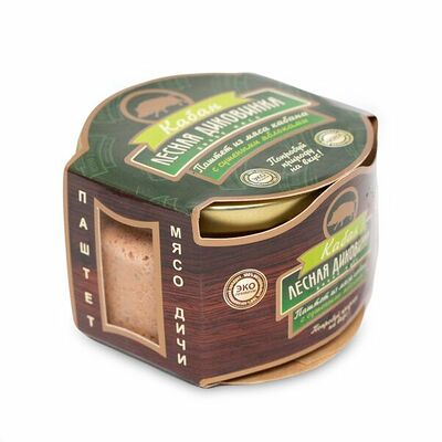 Паштет из мяса кабана с сушеными яблоками Лесная диковинка в Азбука Вкуса Экспресс Меню по цене 334 ₽