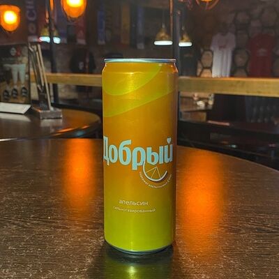 Ж/б напиток 0,33 л (Cola, Fanta, Sprite) в БункерПаб по цене 290 ₽