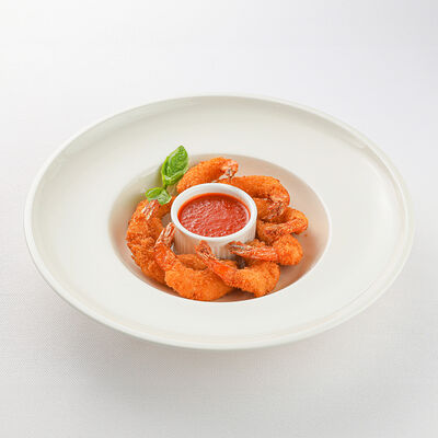 Хрустящие креветки с острым томатным соусом в La Scala Trattoria Ignazio по цене 36 р.