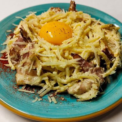 Паста Карбонара в Ваф и Раф по цене 350 ₽