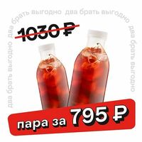 Айс ти Пуэр Ягоды 1 литр х2 в Тануки