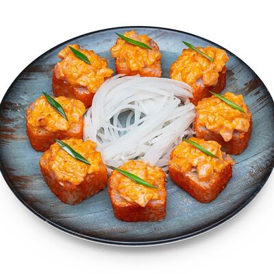 Фирменный спайси в Мега ролл по цене 699 ₽