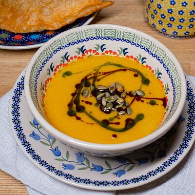 Тыквенный крем-суп в Ресторан-сыроварня Брынза по цене 410