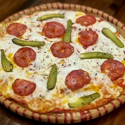 Пицца по-мексикански с чорризо в Мексиканская кухня Altaco по цене 990 ₽