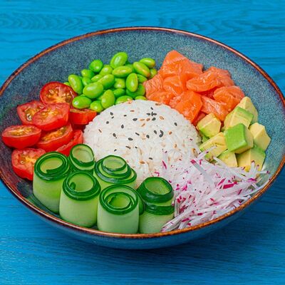 Боул с лососем в Pacific по цене 570 ₽