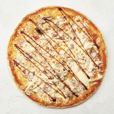 Пицца Барбекю в Кушай мясо по цене 660 ₽