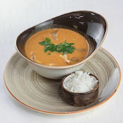 Суп Том Ям с морепродуктами в M-City resto grill bar по цене 750 ₽