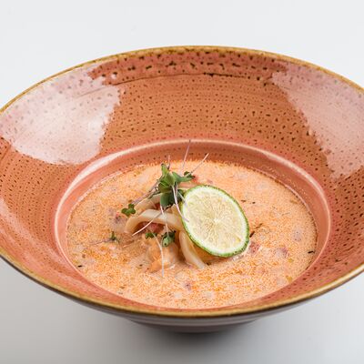 Сливочный суп с морепродуктами в Градус Баллинга по цене 680 ₽