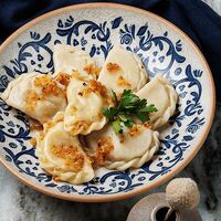 Вареники с картофелем и сюрпризами (отварные) в Альбатрос