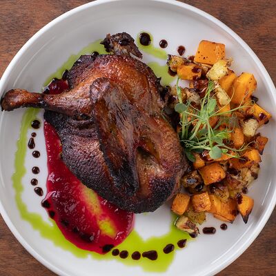 Запечённая утка с тыквойв Beef & Beer по цене 58 р.