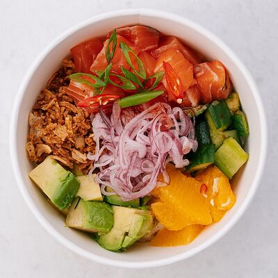 Поке с острым лососем маленький в Za Paru по цене 790 ₽