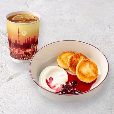 Сырники и напиток в Шоколадница по цене 620 ₽