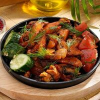 Сковорода с курицей  в ЧиллДОМ