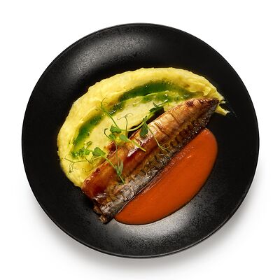 Скумбрия с пюре в CITYBAR по цене 635 ₽