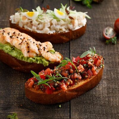 Бриошь с томатами в Баклажан в ТЦ 